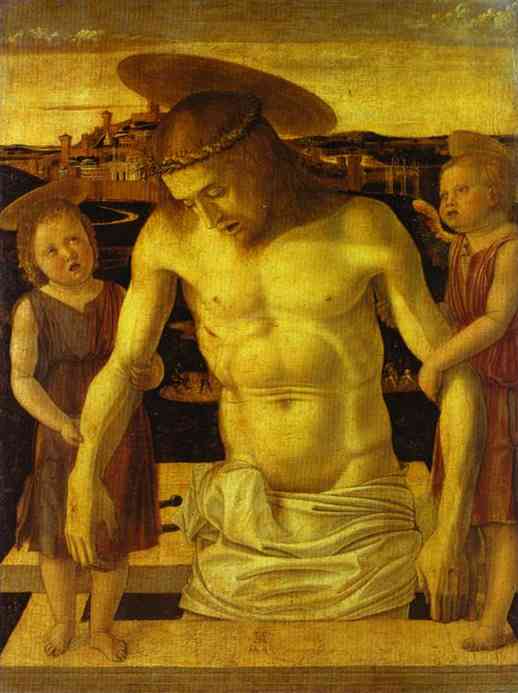 Giovanni Bellini Dead Christ Supported by Angels